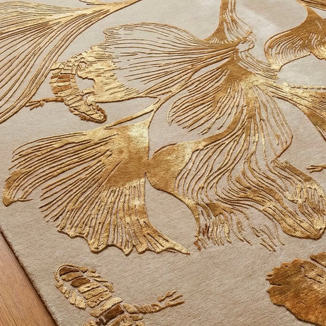 Flora Golden Rug by KOKET – view 2