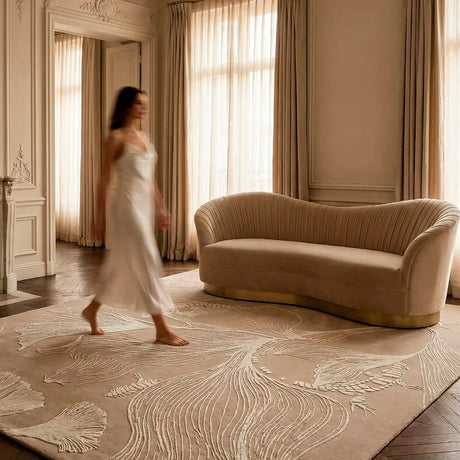 Flora Sand Rug by KOKET – view 2