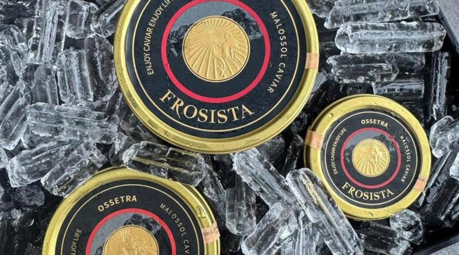 FROSISTA Ossetra caviar on ice