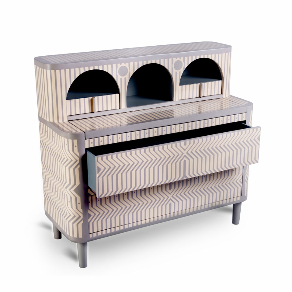 The General Aubergine Study Table, Cocolea, , ,