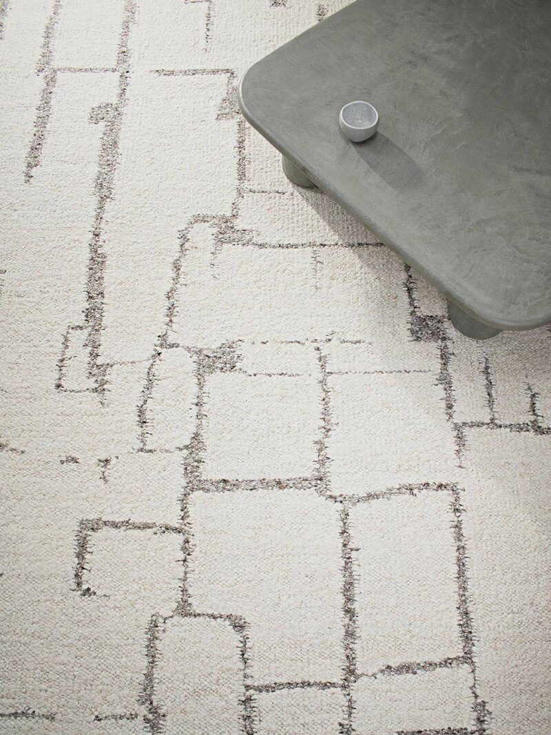 Heras Rug, Cocolea, 250 x 350 cm, Ivory / Taupe,
