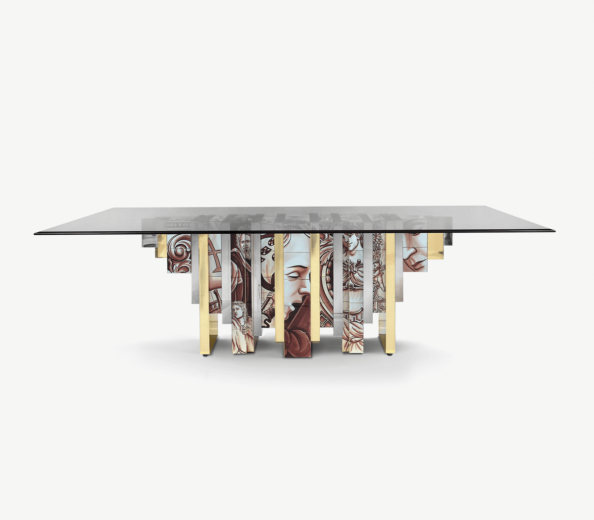 Heritage Sepia Dining Table by Boca do Lobo