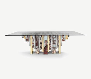 Heritage Sepia Dining Table by Boca do Lobo