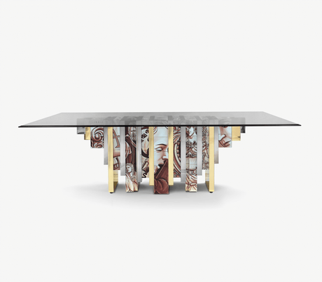 Heritage Sepia Dining Table by Boca do Lobo