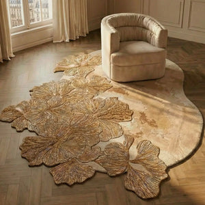 Hibiscus Bronze Oval Rug by KOKET – view 2