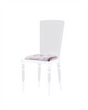 Abbey Lucite Acrylic Armless Dining Chair with Chesterfield Cushion - CUSTOMISE, Cocolea, , ,