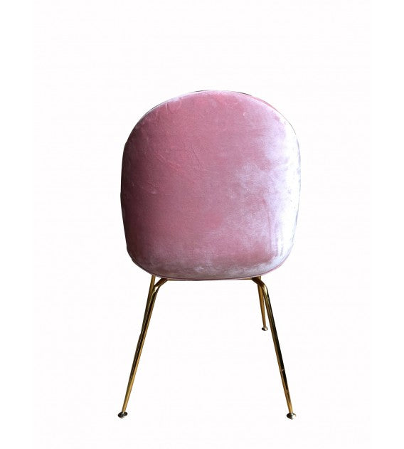Plush Velvet Upholstered Beetle Chair, Cocolea, , ,