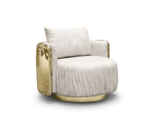 Imperfectio Round Armchair by Boca do Lobo – view 2