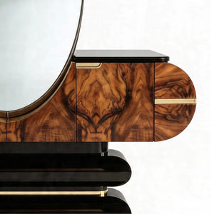 Elsa Console with Mirror by KOKET – view 3