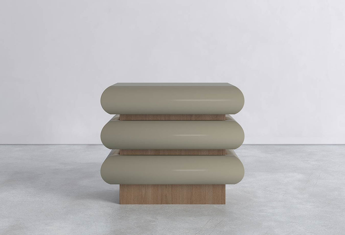 Ava Bedside Table by kwerk, Australian made luxury bedside table, Cocolea