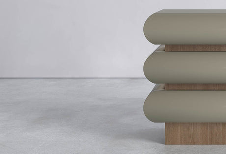 Ava Bedside Table by kwerk, Australian made luxury bedside table, Cocolea