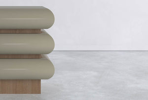Ava Bedside Table by kwerk, Australian made luxury bedside table, Cocolea