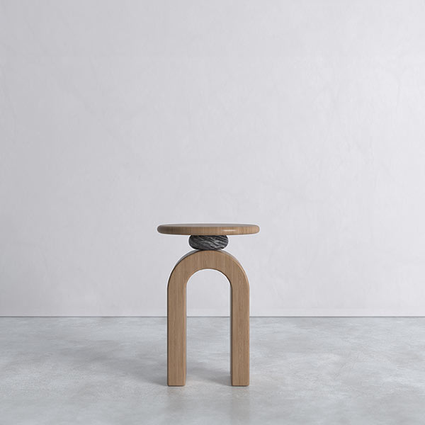 Leo Kitchen Stool by kwerk, Australian made luxury kitchen stool, Cocolea