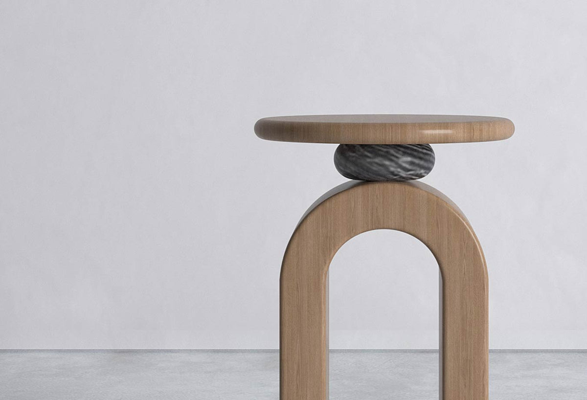 Leo Kitchen Stool by kwerk, Australian made luxury kitchen stool, Cocolea