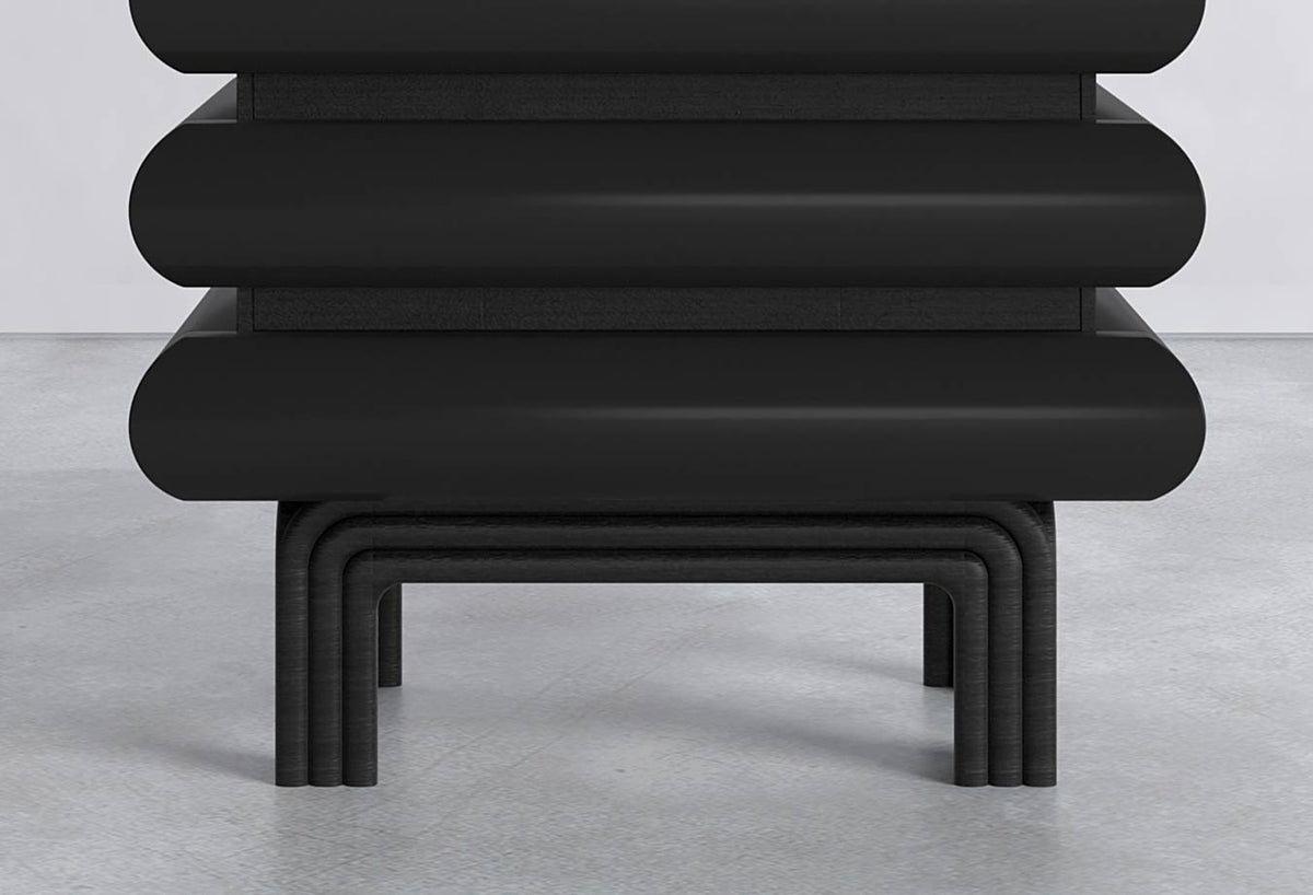 Oakley Bedside Table by kwerk, Australian made luxury bedside table, Cocolea