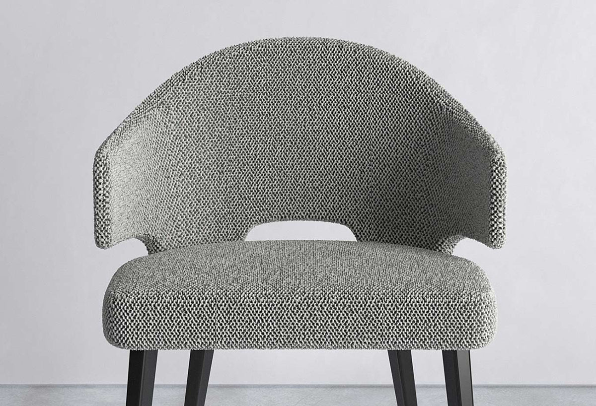 Milan Dining Chair by kwerk, Australian made luxury dining chair, Cocolea