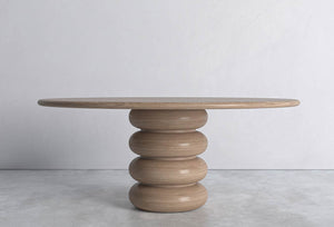 Coco Dining Table by kwerk, Australian made luxury dining table, Cocolea