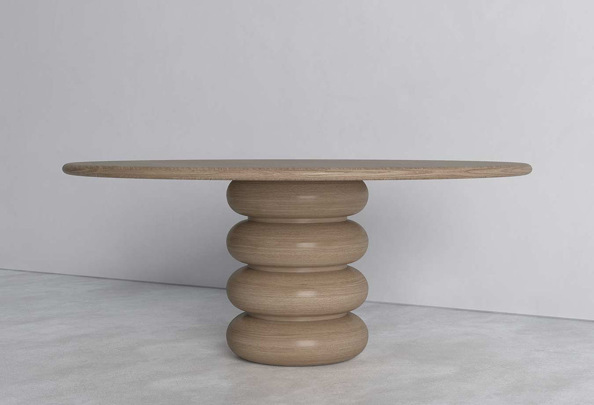 Coco Dining Table by kwerk, Australian made luxury dining table, Cocolea