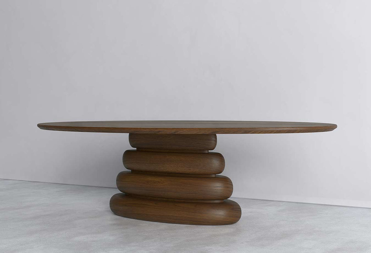 Hamilton Dining Table by kwerk, Australian made luxury dining table, Cocolea