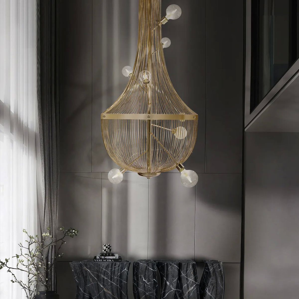 L Chandelier by KOKET – view 6