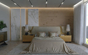 Lapiaz Head Board - Black & White or Customise