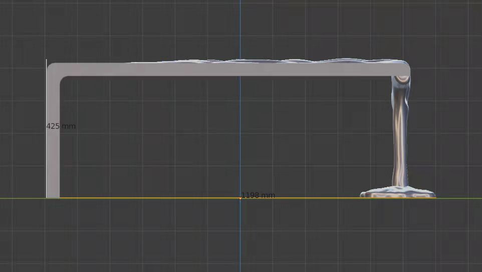 Liquid Series Chrome Coffee Table, Cocolea, , ,