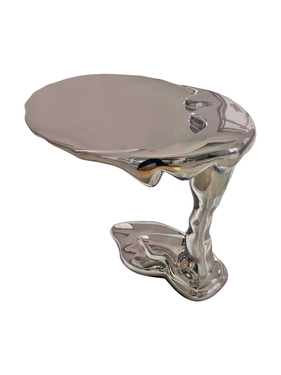 Liquid Series Chrome Side Table, Cocolea, , ,