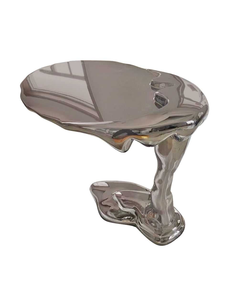 Liquid Series Chrome Side Table, Cocolea, , ,