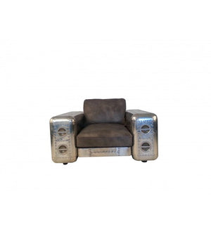 Maverick Aluminium Aviator Spitfire Armchair with in-built storage, Cocolea, , ,