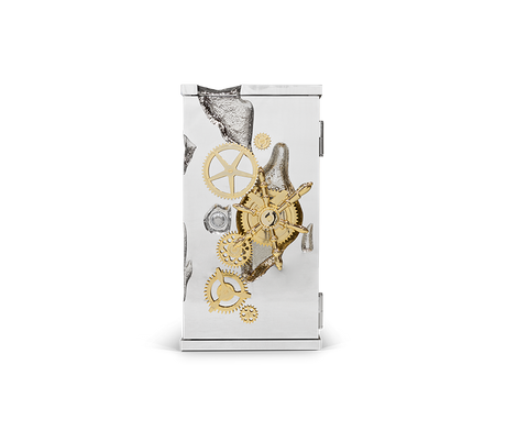 Millionaire Silver Cigar Luxury Safe by Boca do Lobo