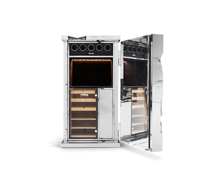 Millionaire Silver Cigar Luxury Safe by Boca do Lobo – view 3