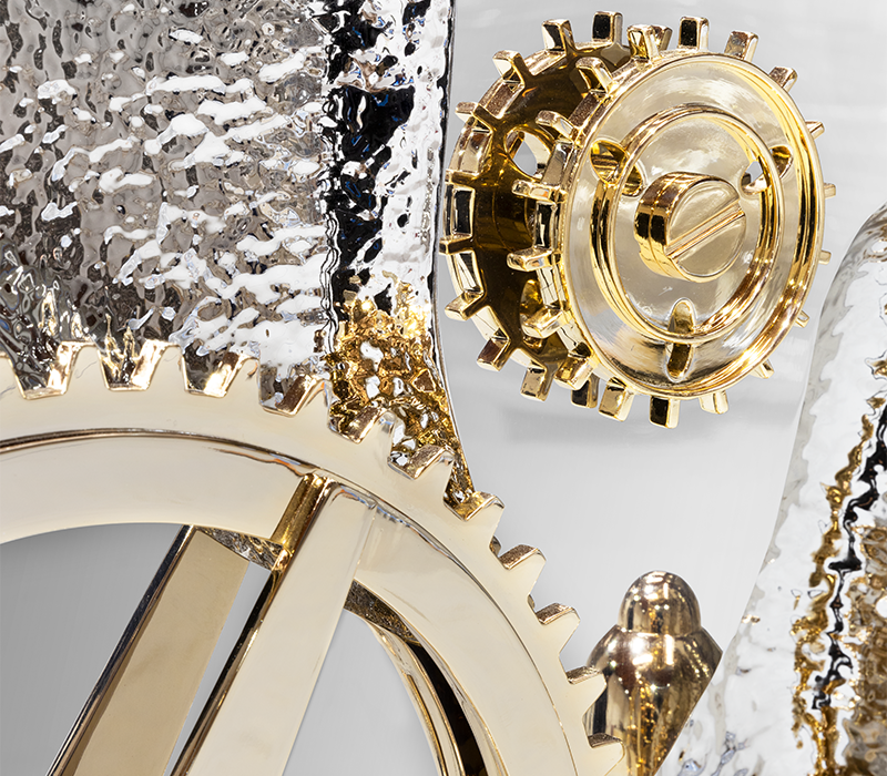 Millionaire Silver Cigar Luxury Safe by Boca do Lobo – view 5