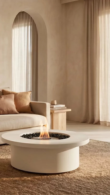 EcoSmart Fire Mimosa 40 Fire Table – Natural