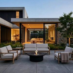EcoSmart Fire Mimosa 40 Fire Table – lifestyle