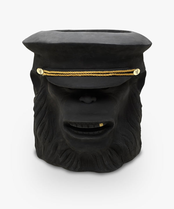 Monkey Face Pot Black Big, Cocolea, , ,