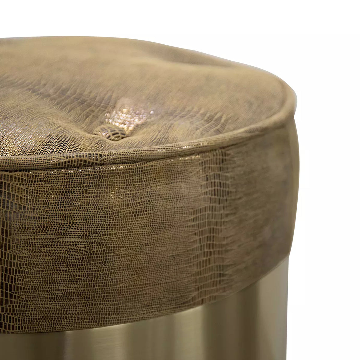 Olivia Leather Stool by KOKET – view 3