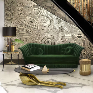Olivia Leather Stool by KOKET – view 5