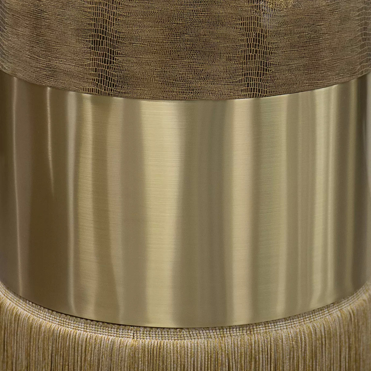 Olivia Leather Stool by KOKET – view 6