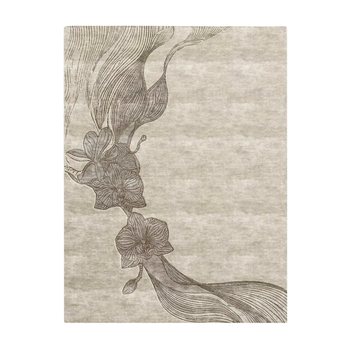 Orchid Taupe Rug by KOKET