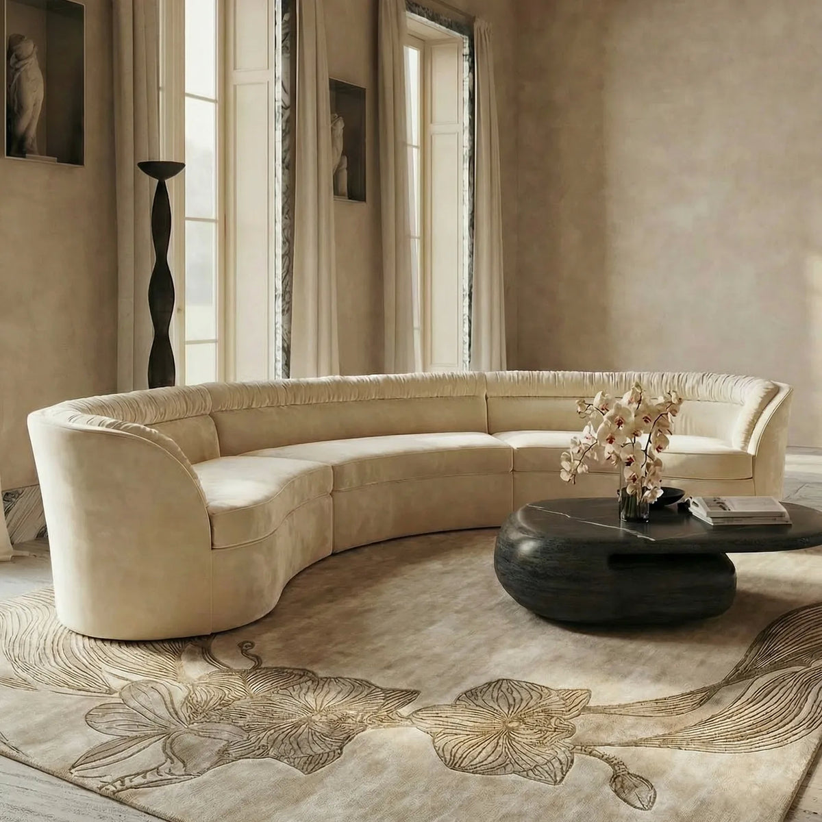 Orchid Taupe Rug by KOKET – view 2
