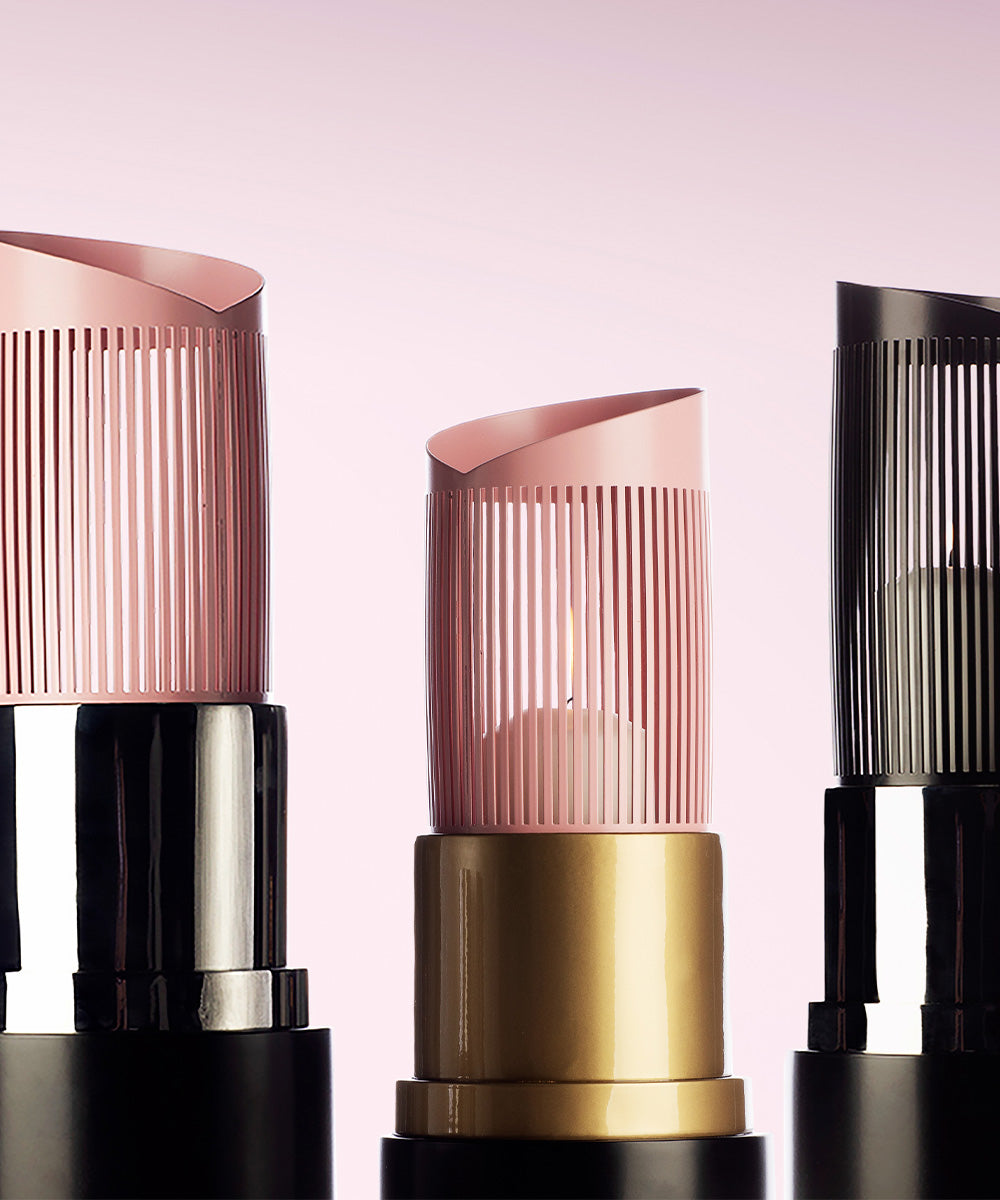 Lipstick Lantern Pink & Silver, Cocolea, , ,