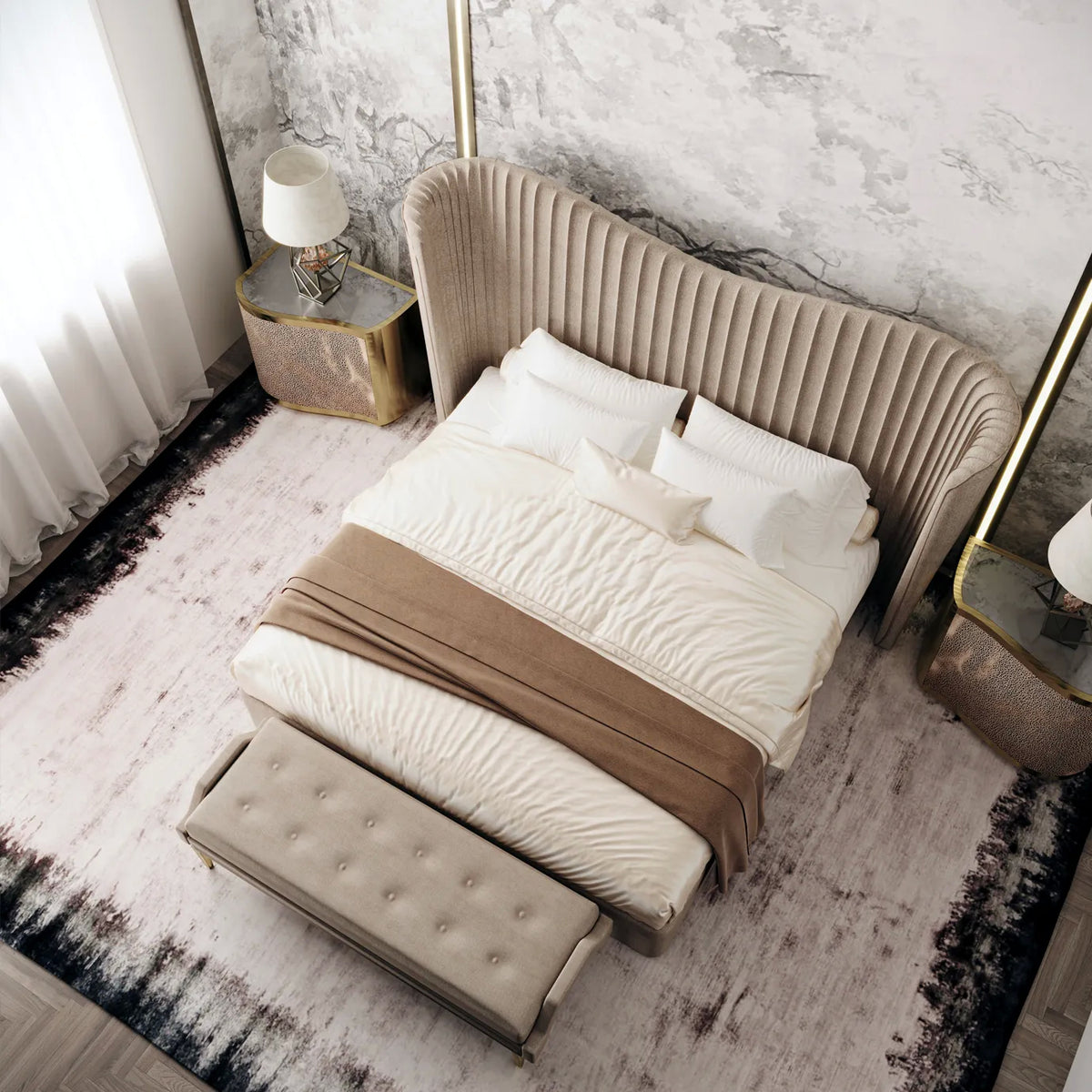 Poêm Nightstand by KOKET – view 7