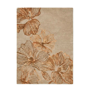 Poppy Bronze Rug by KOKET