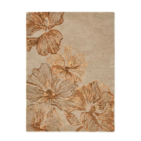 Poppy Bronze Rug by KOKET