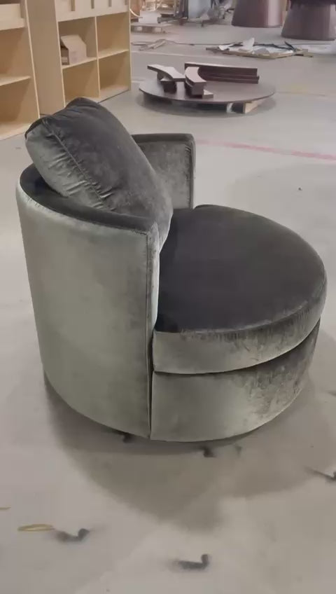 Bergman Swivel Chair, Cocolea, , ,