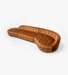 Serenity Modular Sofa, Cocolea, Tan Velvet, ,