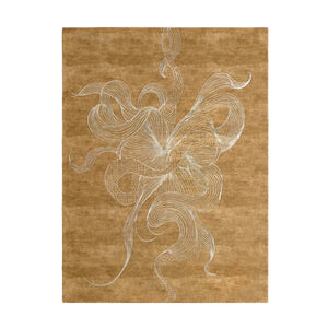 Serpenti Wheat Rug by KOKET