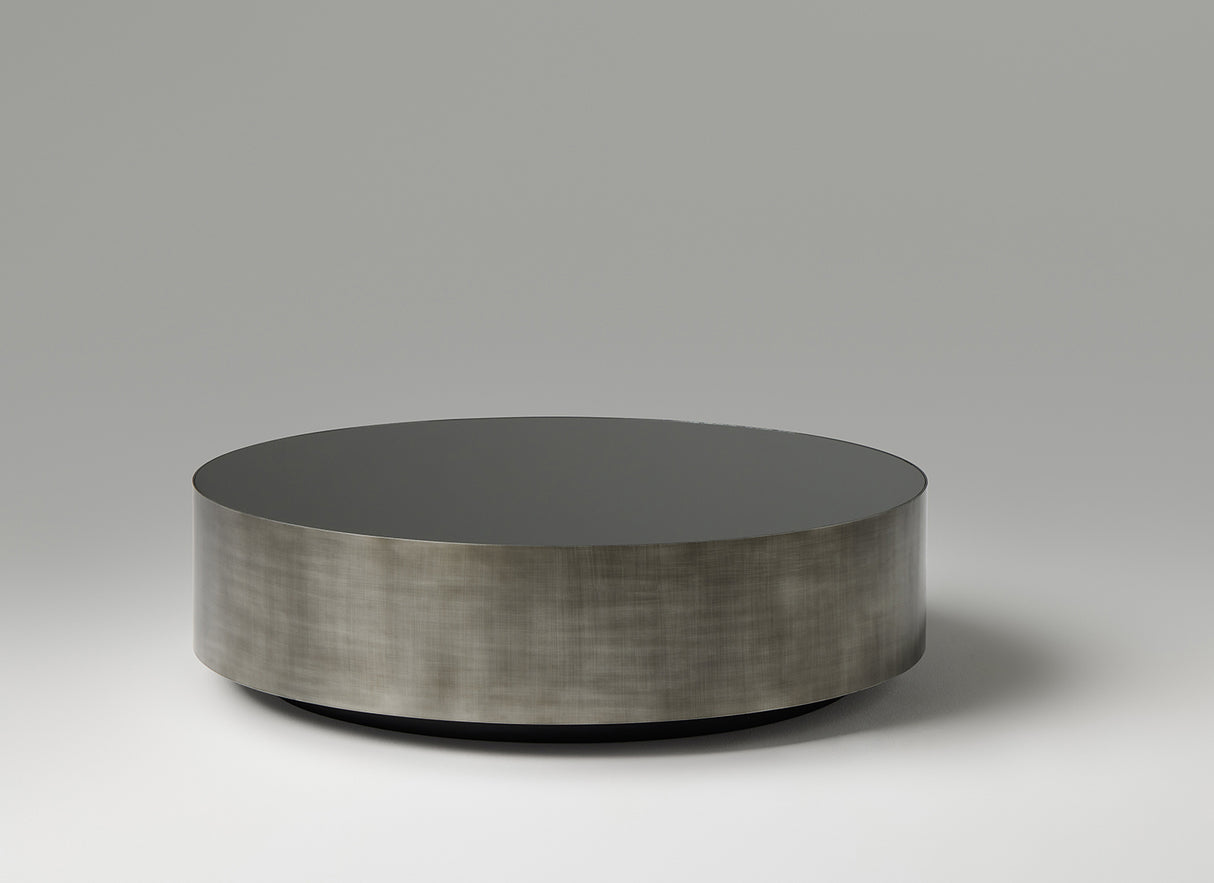 Seven Round Coffee Table - Pewter Steel, Cocolea, , ,