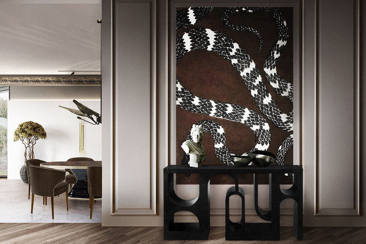 Snake 8 Rug, Cocolea, , ,