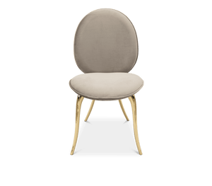 Soleil Cream Chair by Boca do Lobo